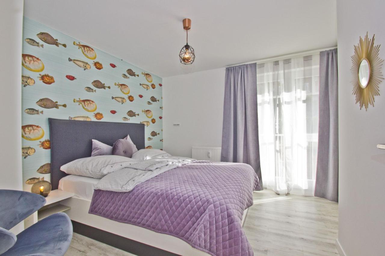 Ferienwohnung Mit Balkon Und Meerblick - Ferienresidenz Zwei Bodden Fewo 1-4 Lietzow Zewnętrze zdjęcie